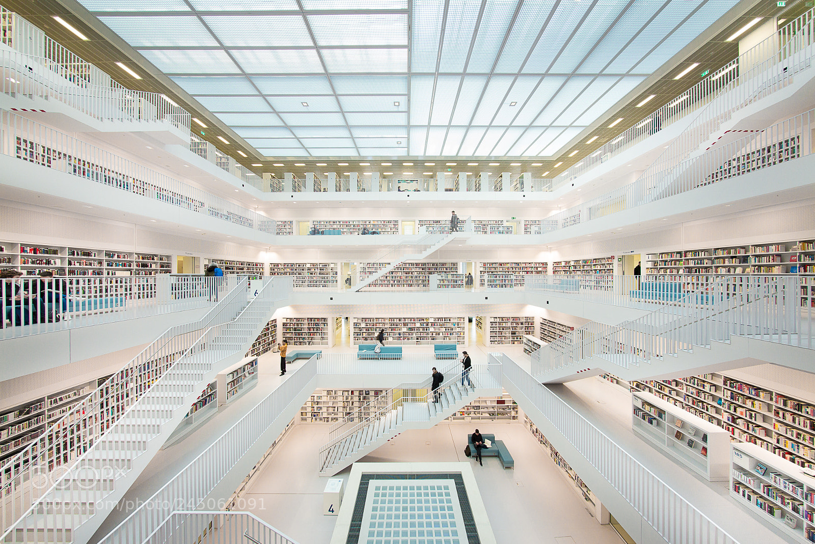 Leica M (Typ 240) sample photo. Stadtbibliothek stuttgart @ 10mm photography
