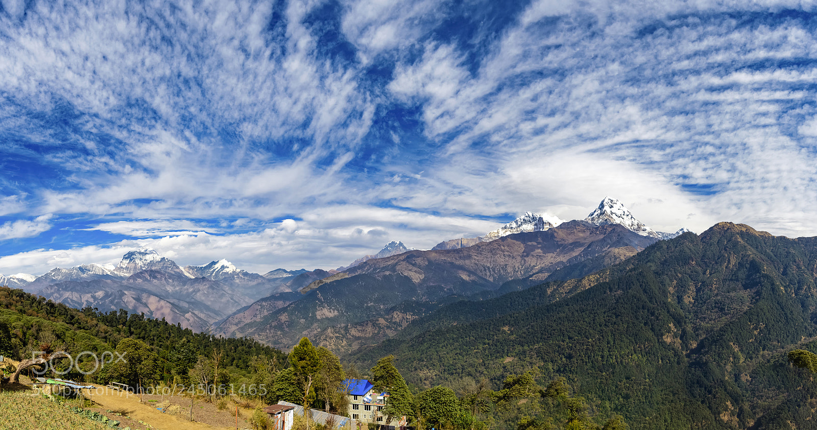 Nikon D500 sample photo. The sky over annapurna photography