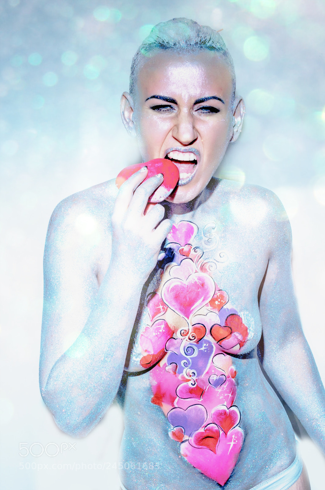 Nikon D90 sample photo. Glitter glow for my photography