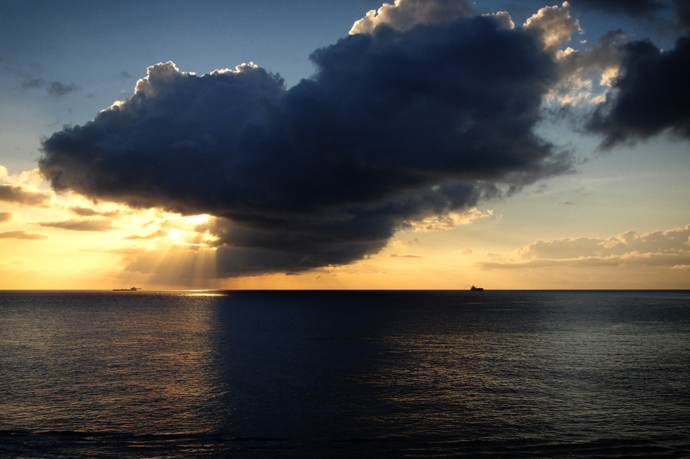 Olympus XZ-1 sample photo. 033-sunset photography