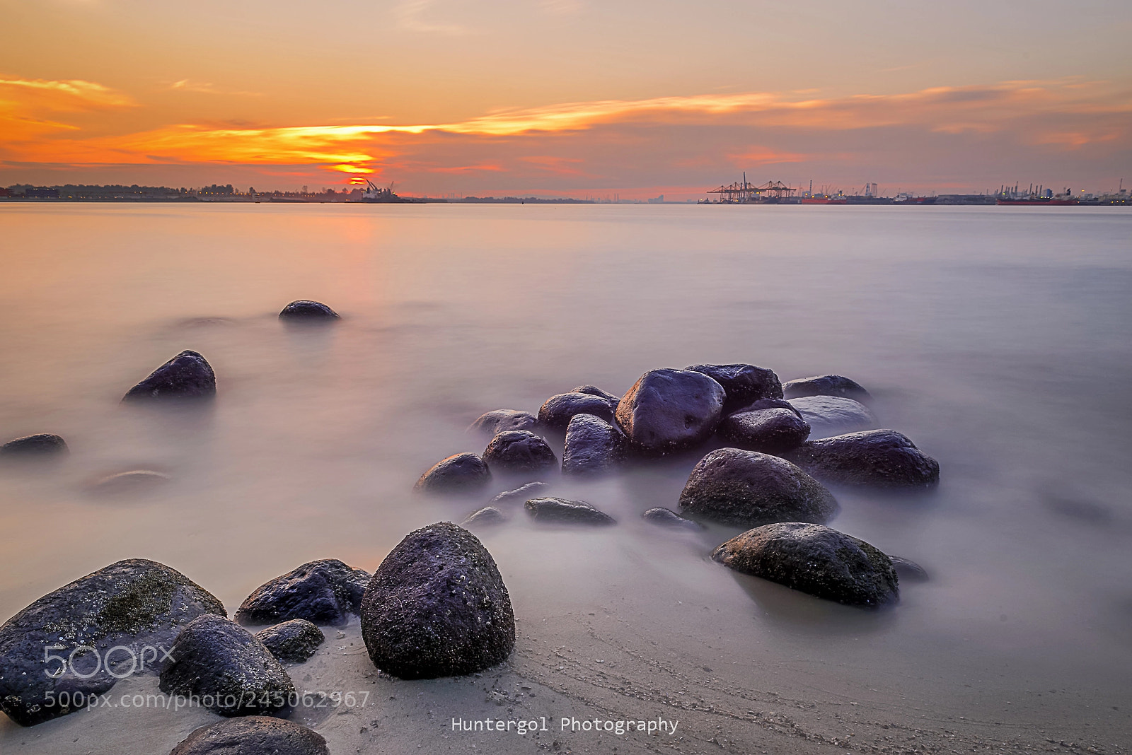 Nikon D610 sample photo. Sunset on the beach photography