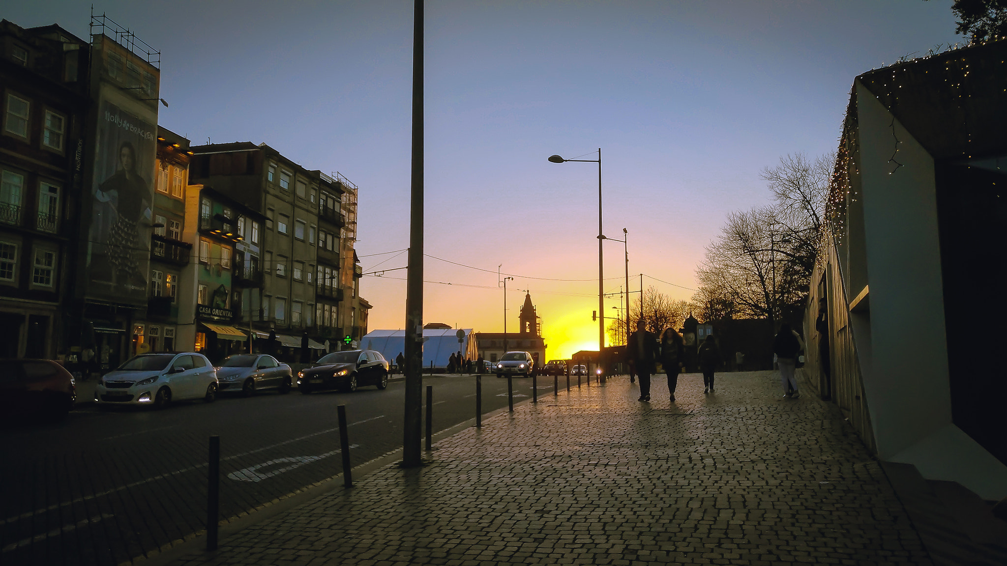 ASUS Z012DC sample photo. Sunset view in porto photography