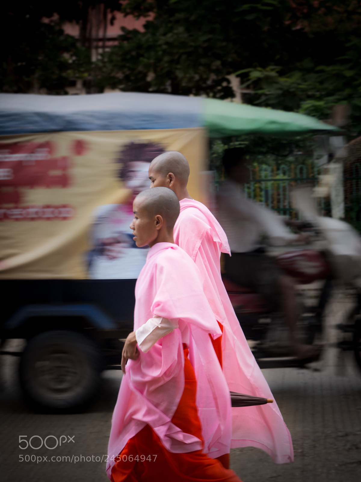 Olympus OM-D E-M10 sample photo. She monk photography