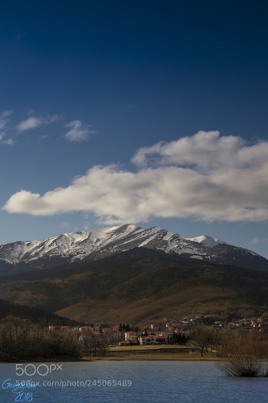 Sony Alpha a3000 sample photo. ..plastiras lake.. photography