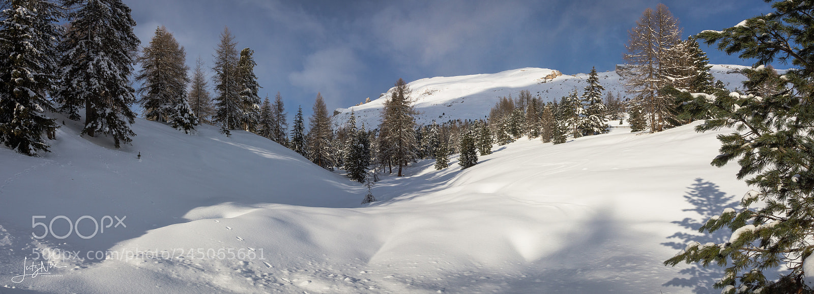 Sony SLT-A65 (SLT-A65V) sample photo. Winter in the mountains photography