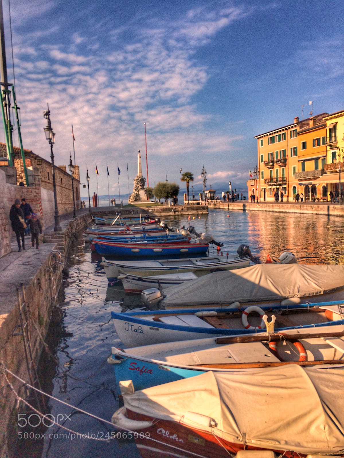 Apple iPhone 5s sample photo. Lazise sul garda, italy photography