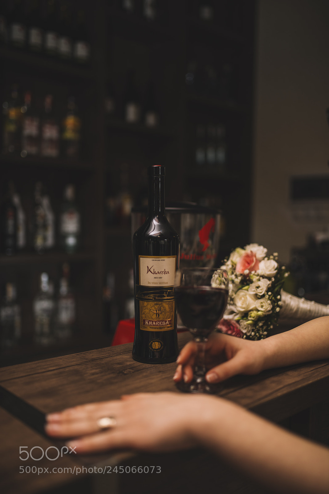 Nikon D610 sample photo. Wine - wedding photography