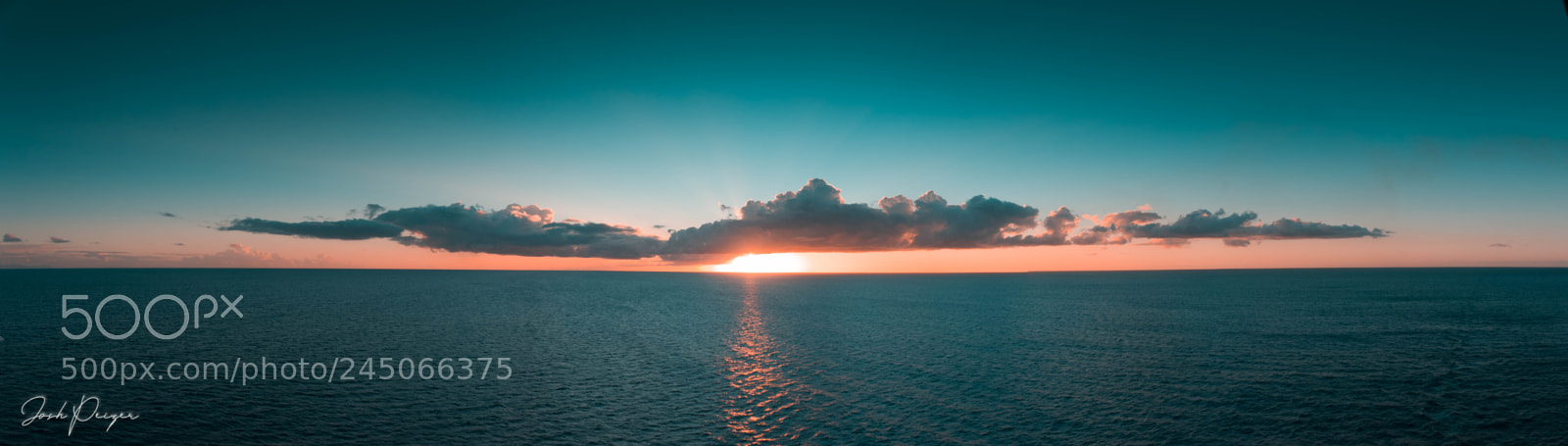 Olympus OM-D E-M1 sample photo. Ocean sunset photography