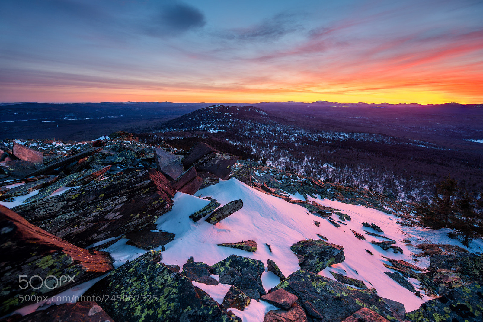 Nikon D850 sample photo. Colors of urenga mountain photography