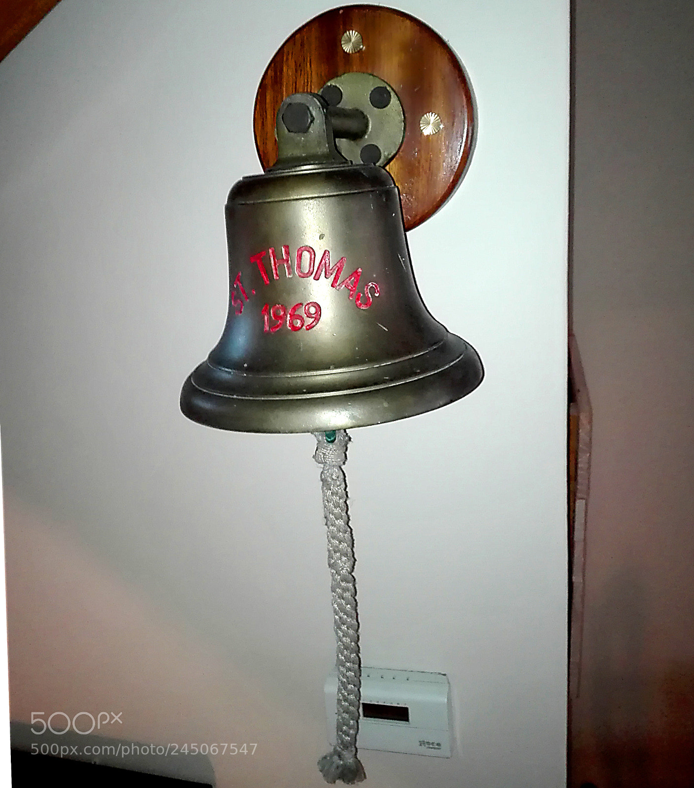 HUAWEI P8 Lite sample photo. Ship bell photography