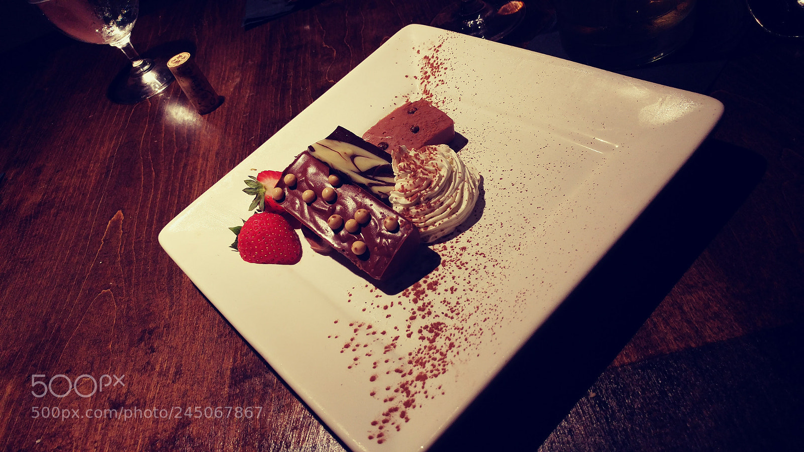 LG G5 sample photo. Chocolate desserts photography