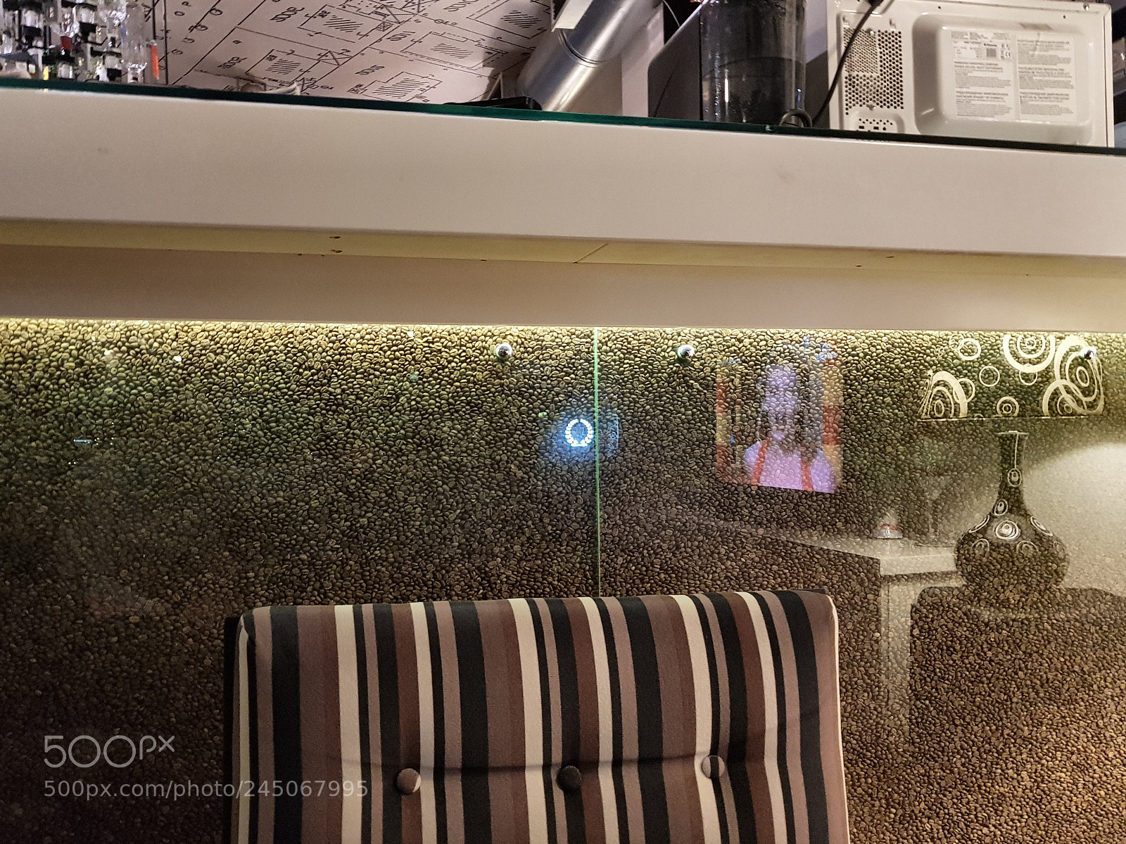 Samsung Galaxy S8+ sample photo. Coffee bar photography