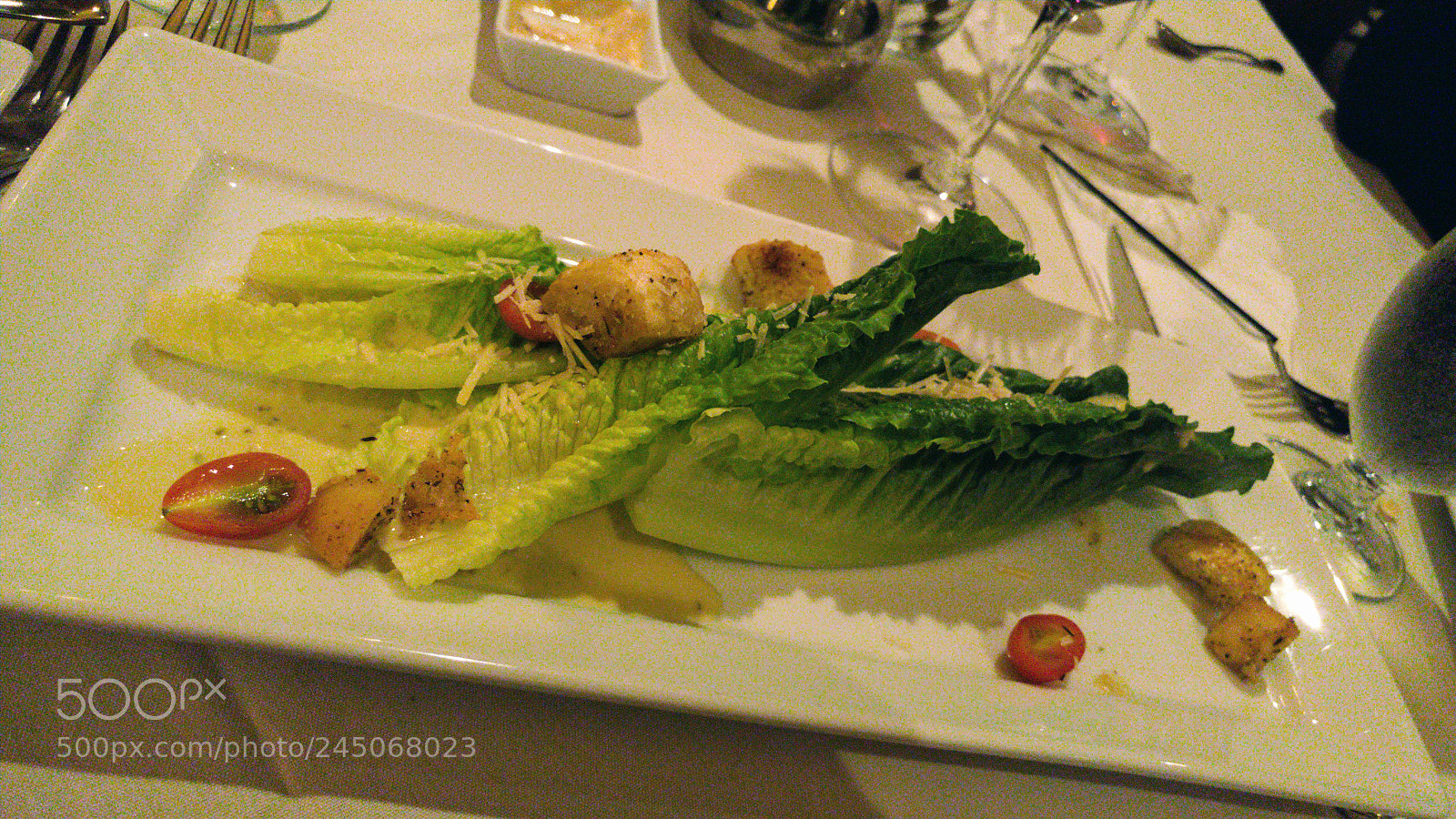 LG G5 sample photo. Caesar salad photography