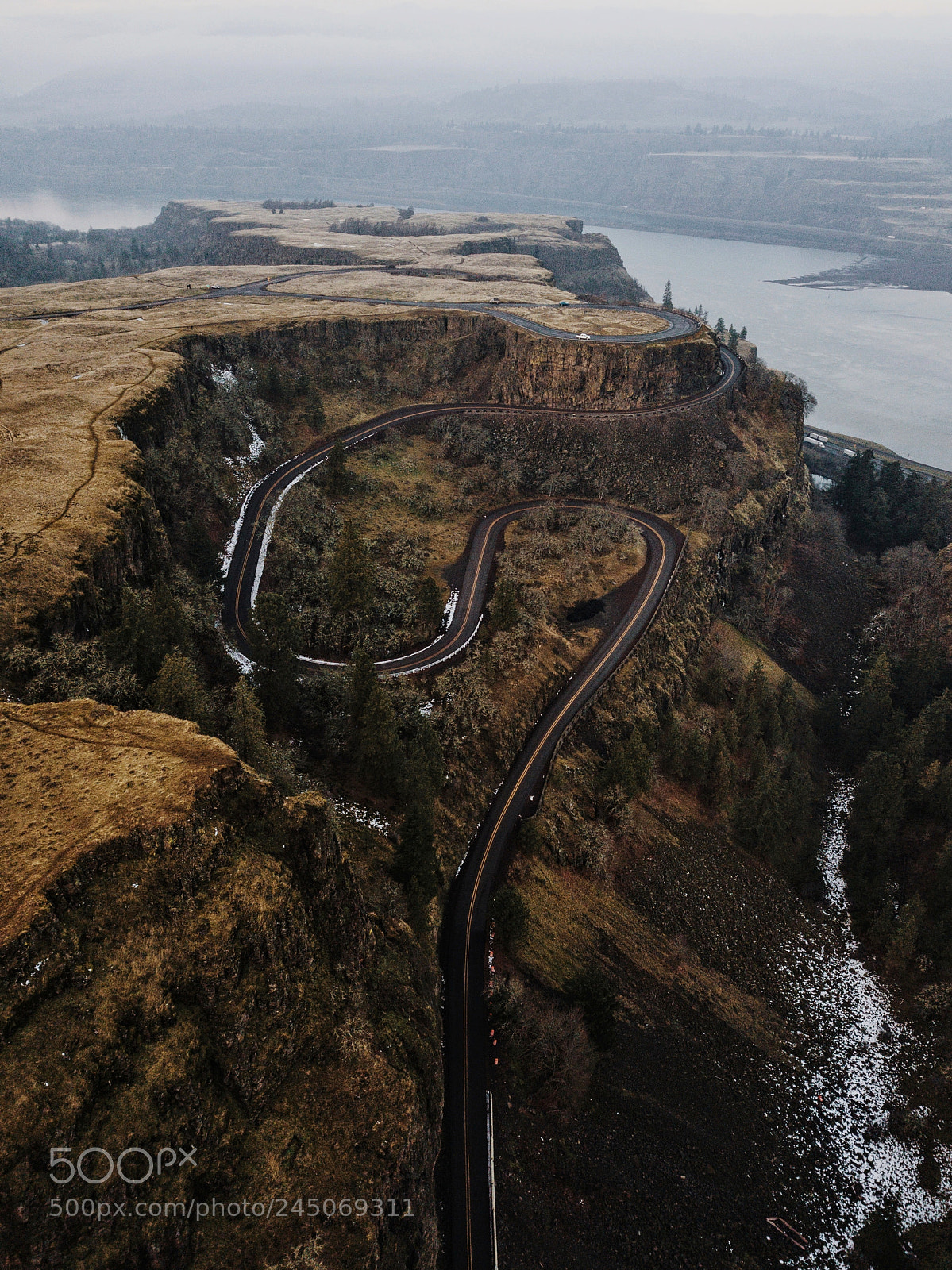 DJI FC220 sample photo. Curves photography