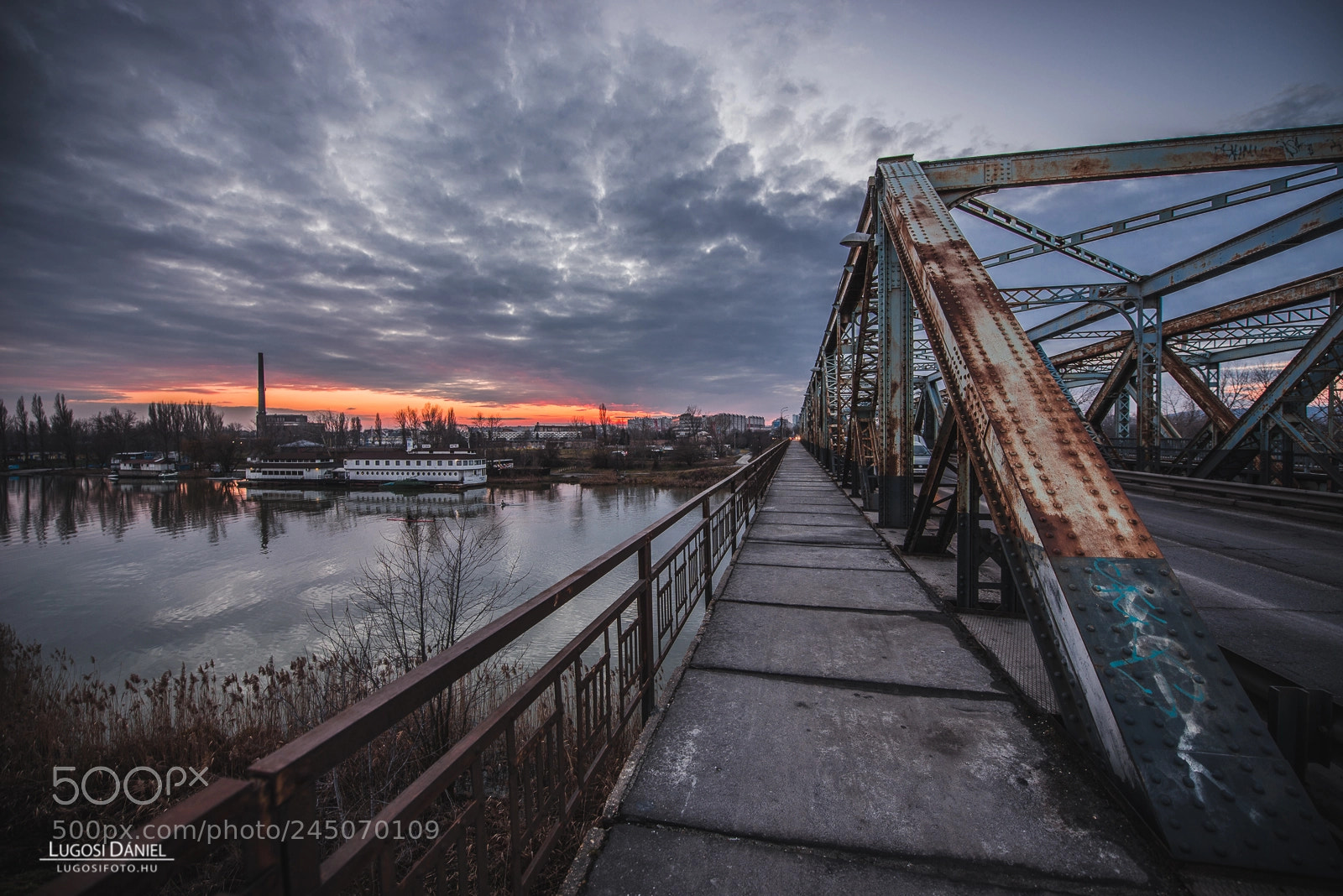 Nikon D610 sample photo. Bridge on danube in photography