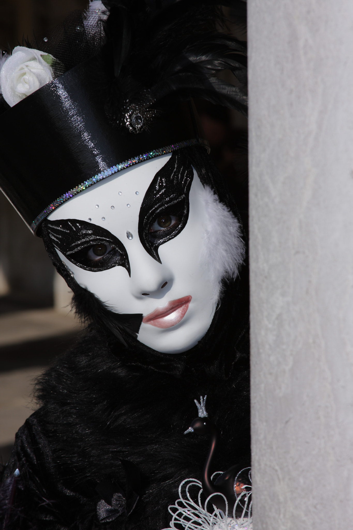 Canon EF 28-135mm F3.5-5.6 IS USM sample photo. Masque photography
