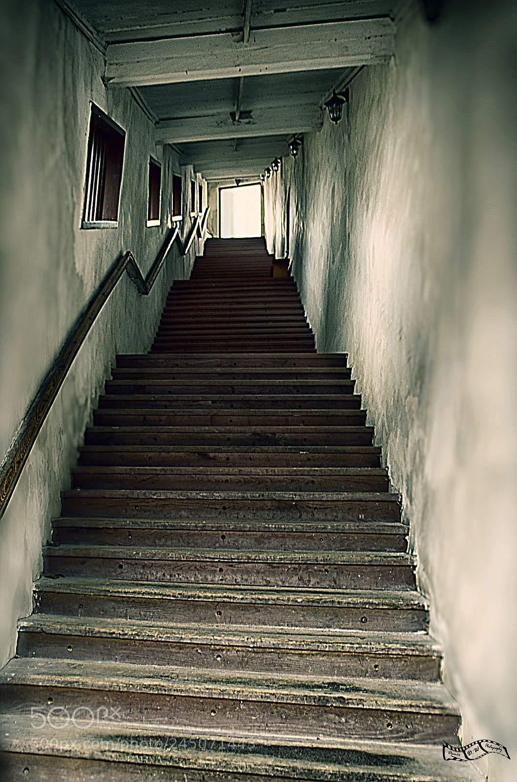 Pentax K-5 sample photo. Stairs to ... photography
