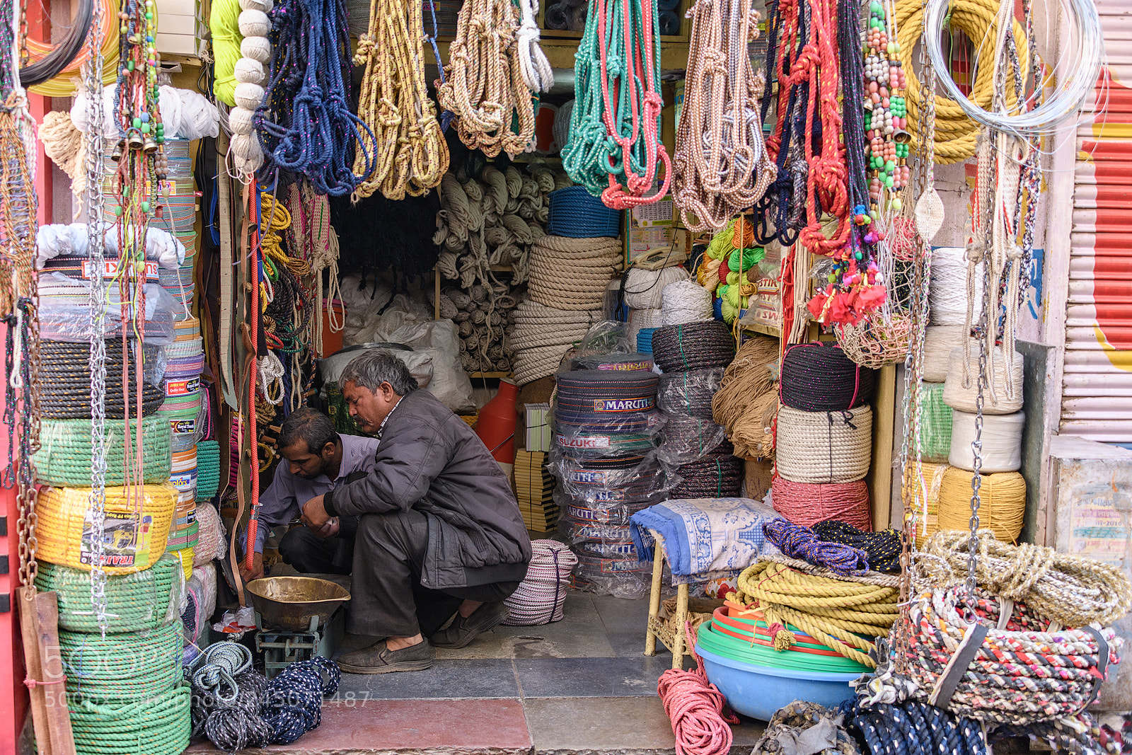 Nikon D850 sample photo. At the rope store photography