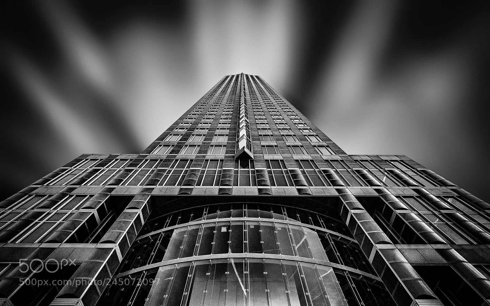 Sony Alpha NEX-6 sample photo. Messeturm photography