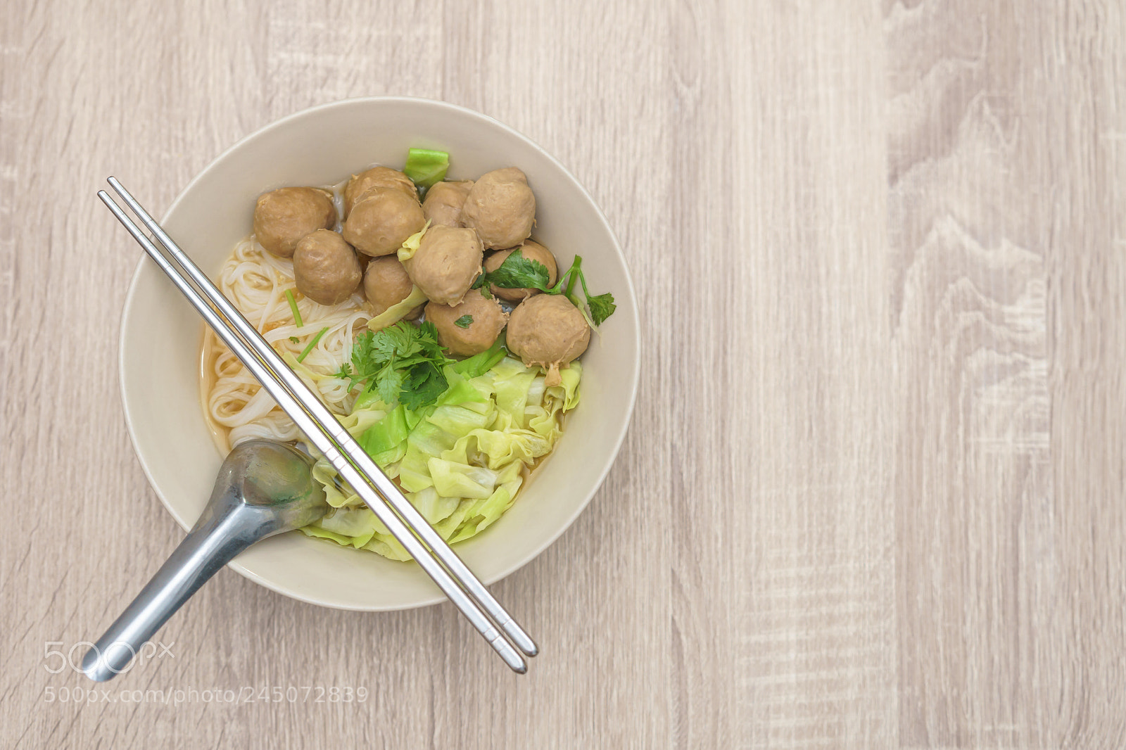 Sony a6500 sample photo. Noodles bowl with meatballs photography