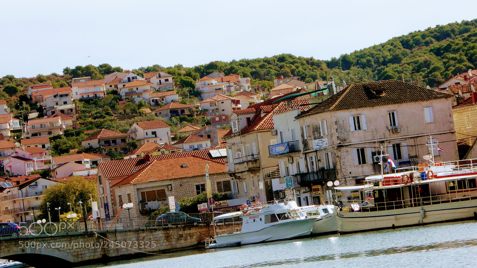 Panasonic Lumix DMC-ZS40 (Lumix DMC-TZ60) sample photo. Trogir, croatia photography