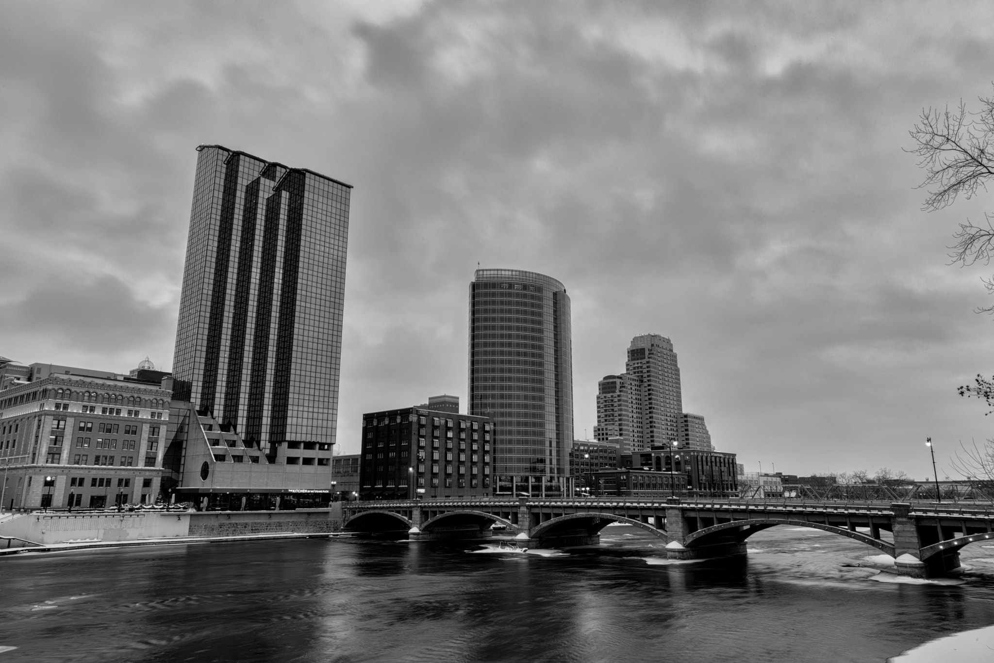 Grand Rapids in Winter