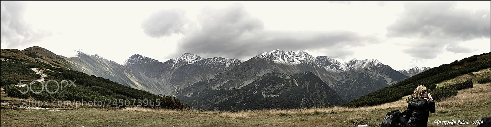 Nikon D90 sample photo. Panorama tatry photography