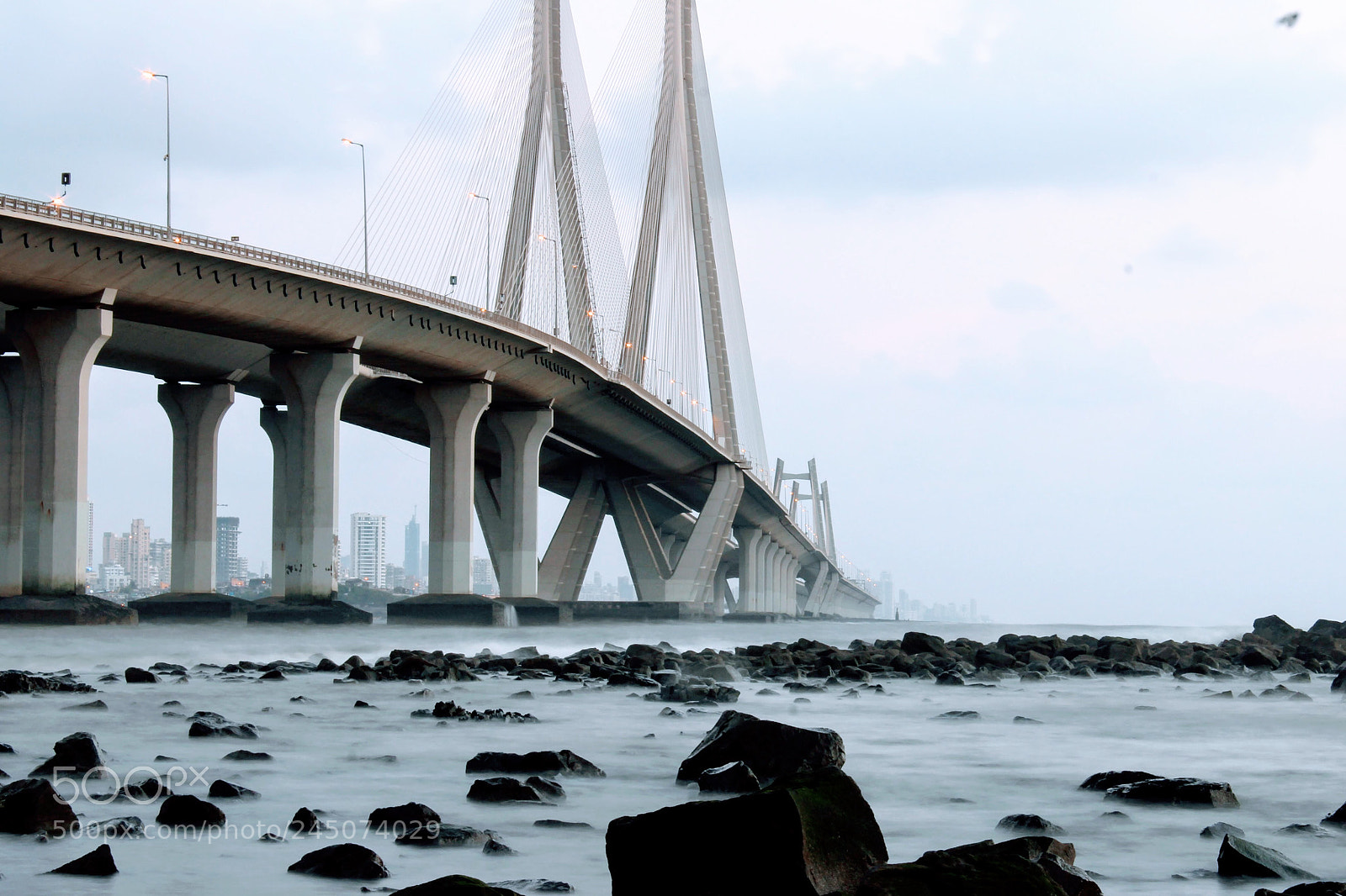 Canon EOS 1200D (EOS Rebel T5 / EOS Kiss X70 / EOS Hi) sample photo. Bandra-worli sea link photography