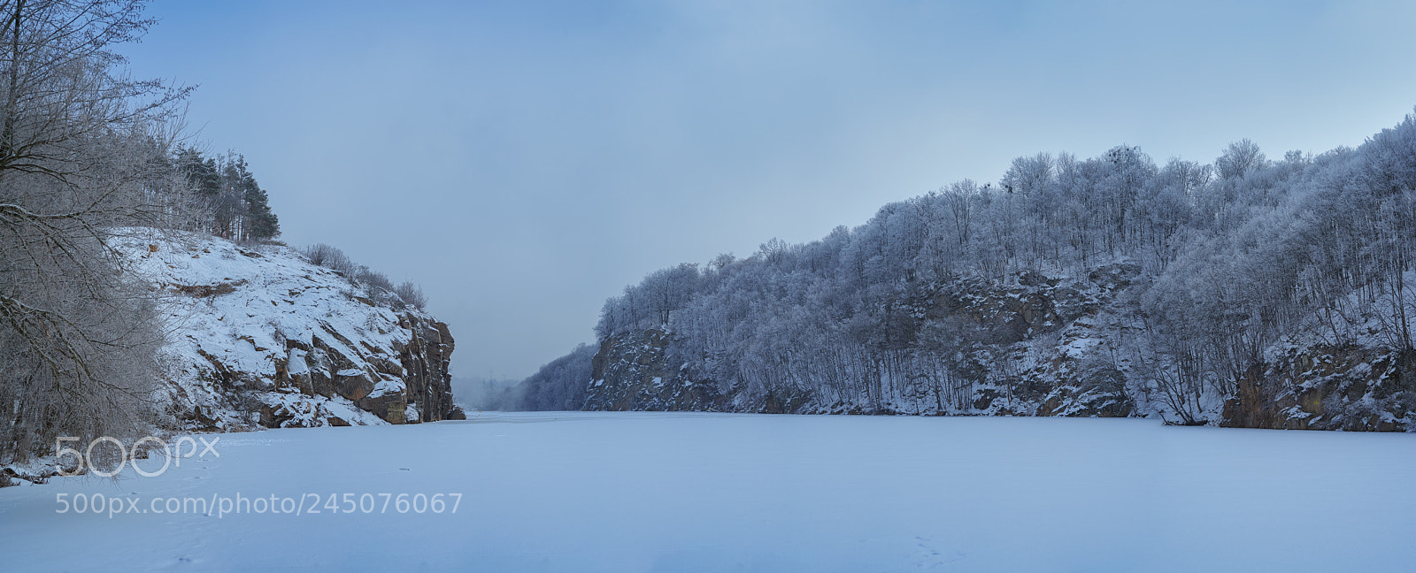 Nikon D800E sample photo. Frozen river photography