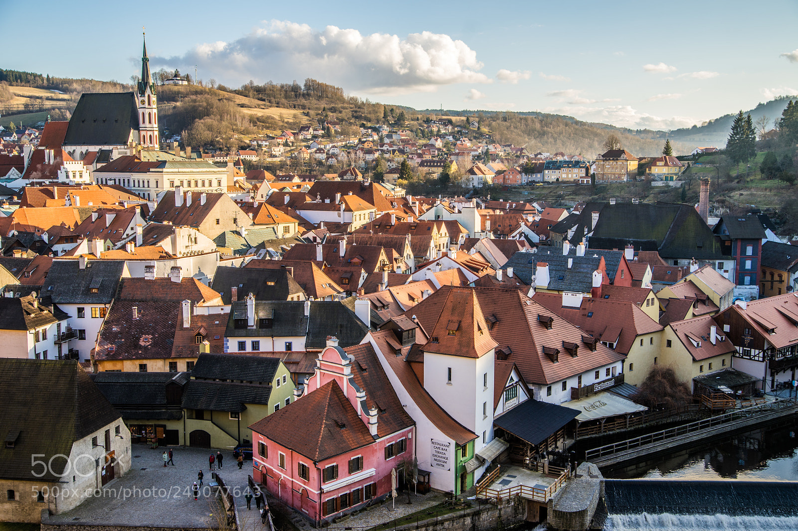 Sony a7 sample photo. Cesky krumlov photography