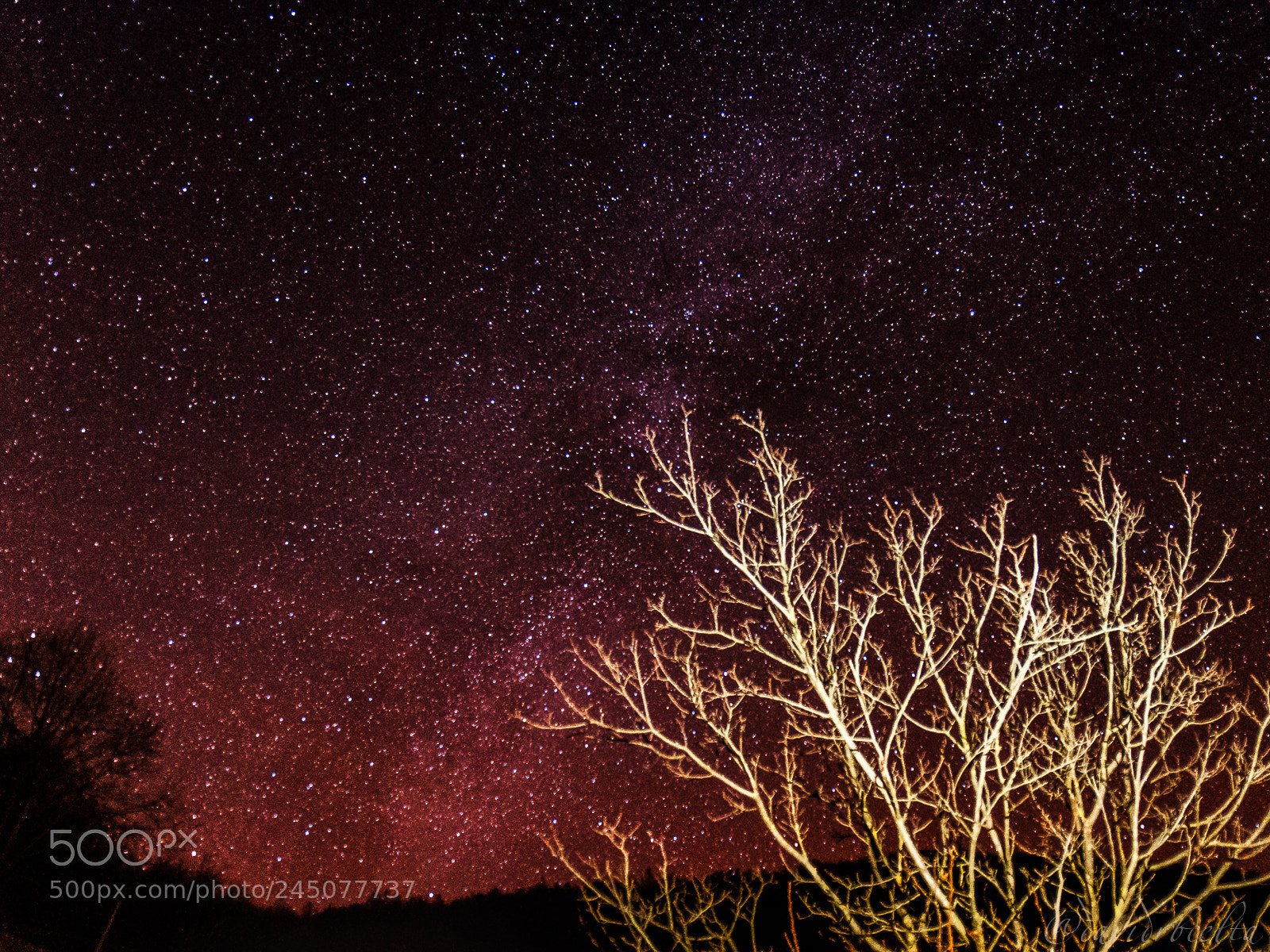 Nikon D300 sample photo. Rocabruna milky way 18 photography