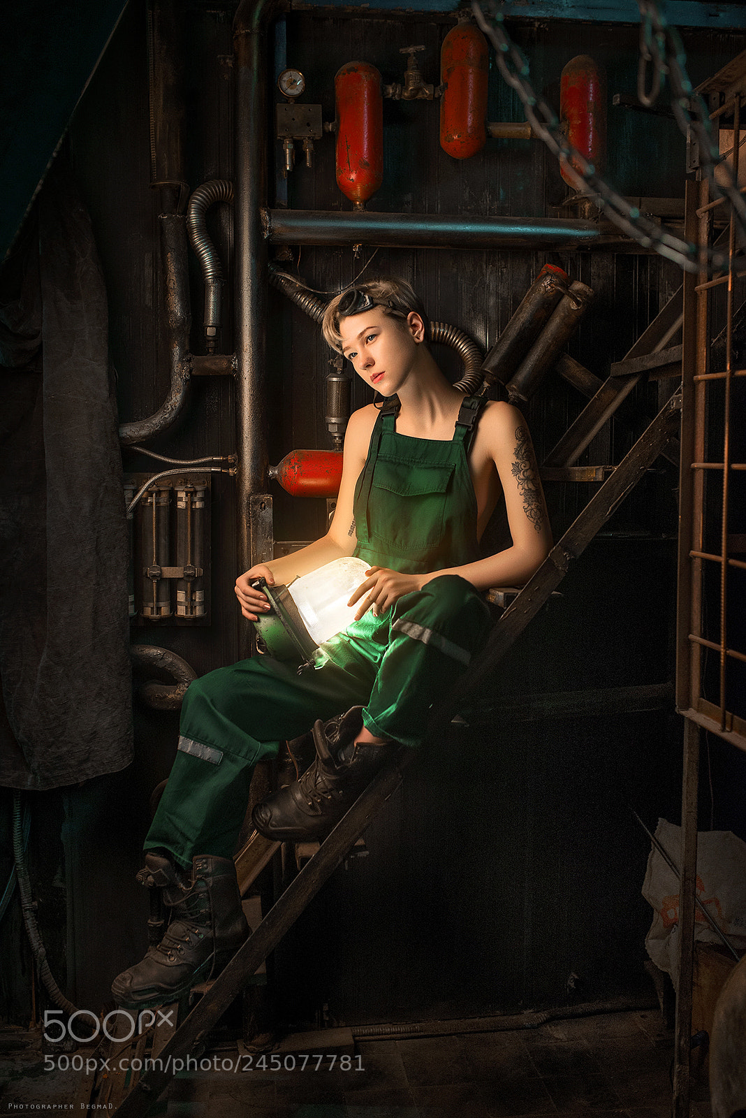 Nikon D610 sample photo. Mechanic photography