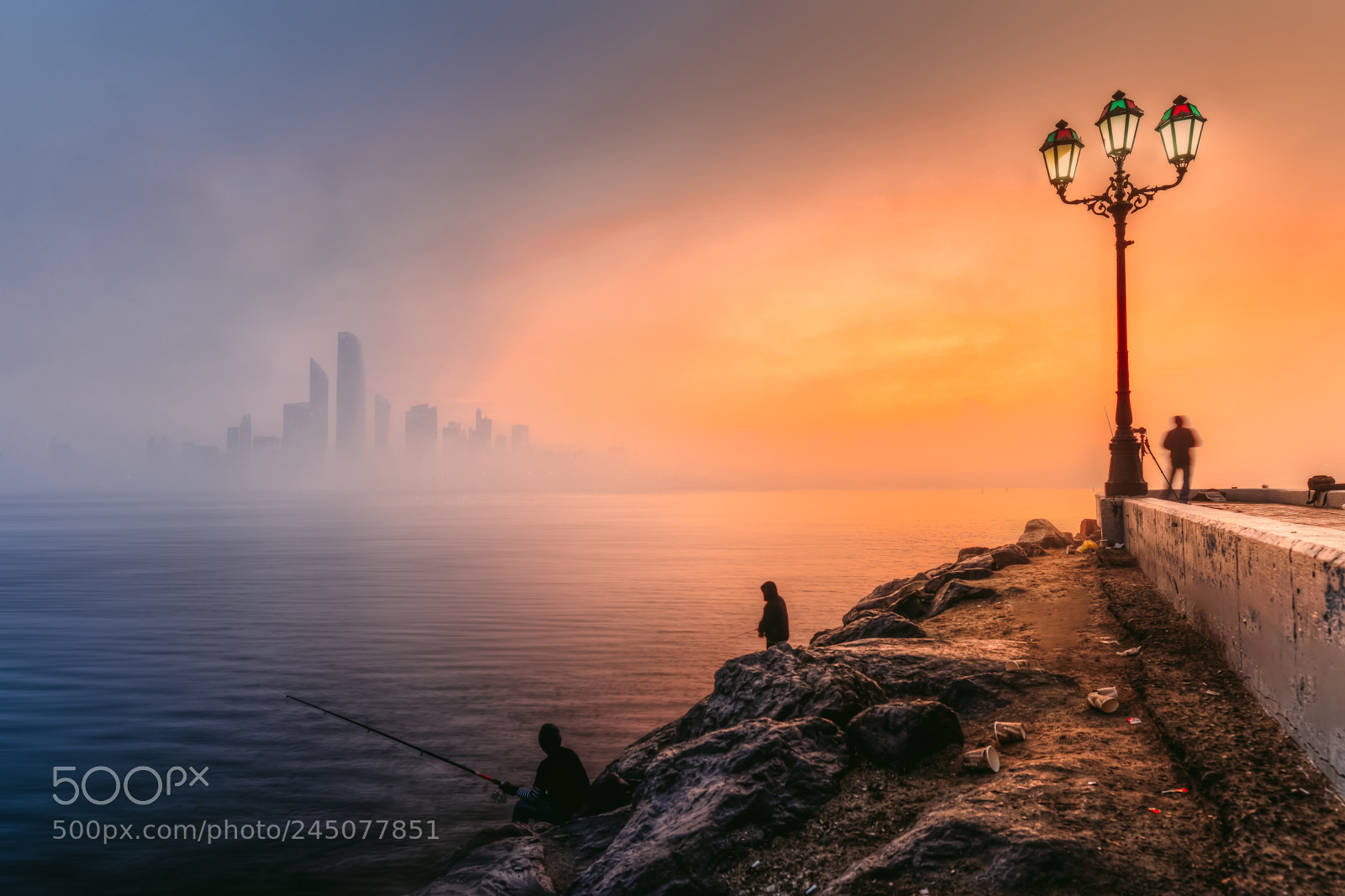 Nikon D610 sample photo. Abu dhabi cityscape photography