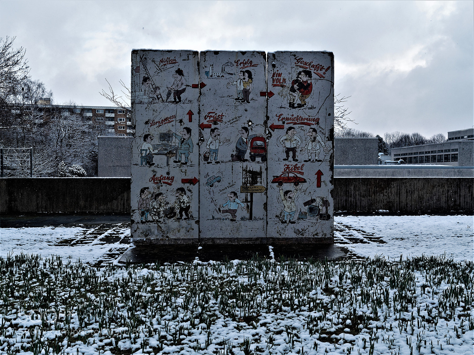 Olympus OM-D E-M5 sample photo. Bs-heidberg, mauerkunst photography