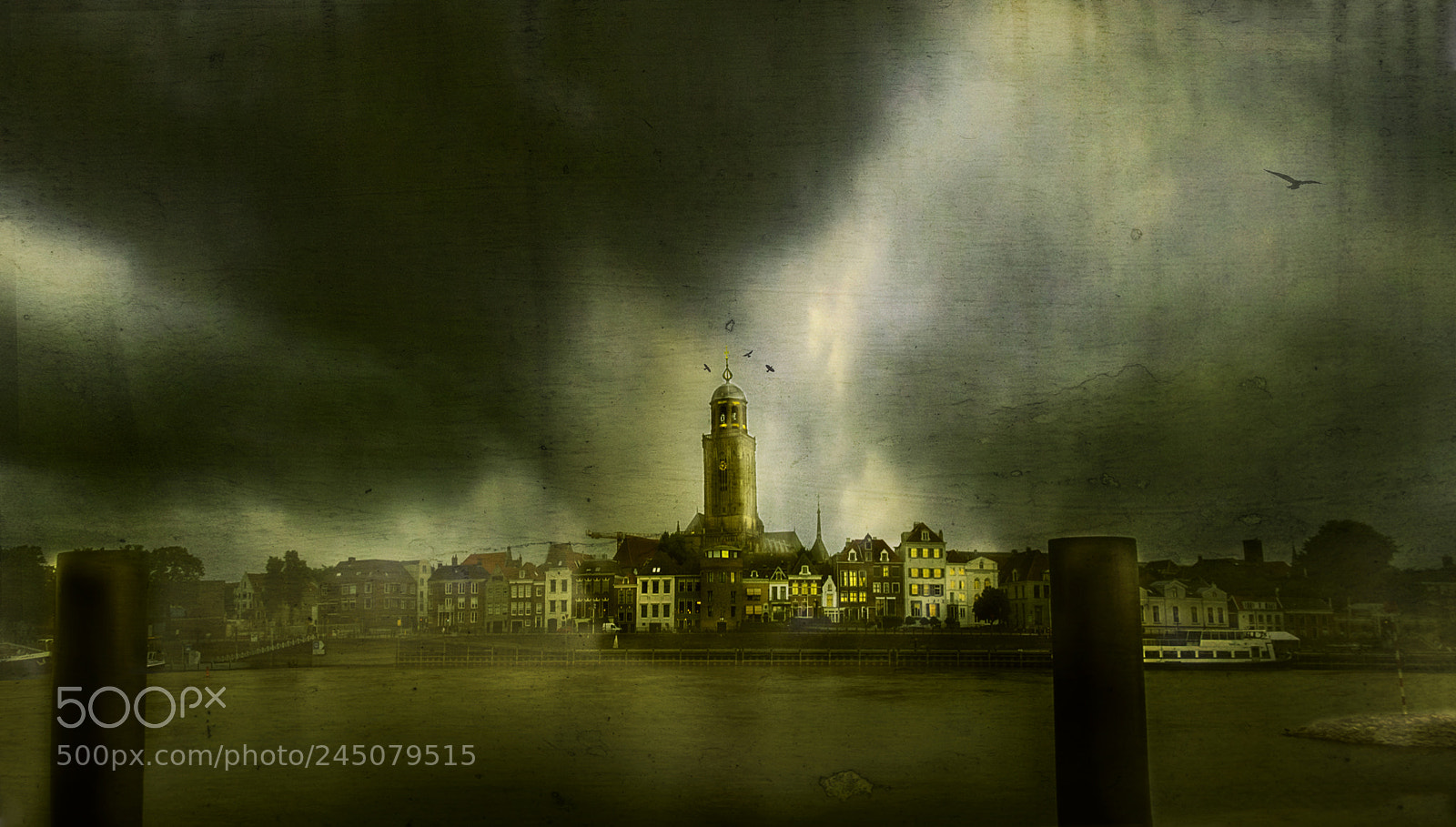 Fujifilm X-T10 sample photo. Skyline of deventer photography