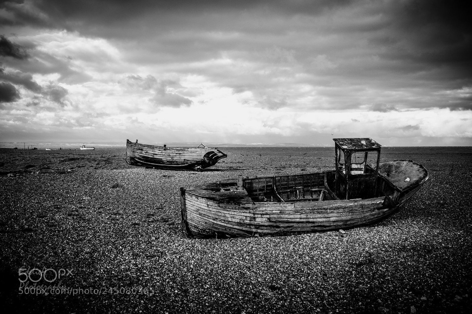 Nikon D7100 sample photo. Beached fishing boats photography
