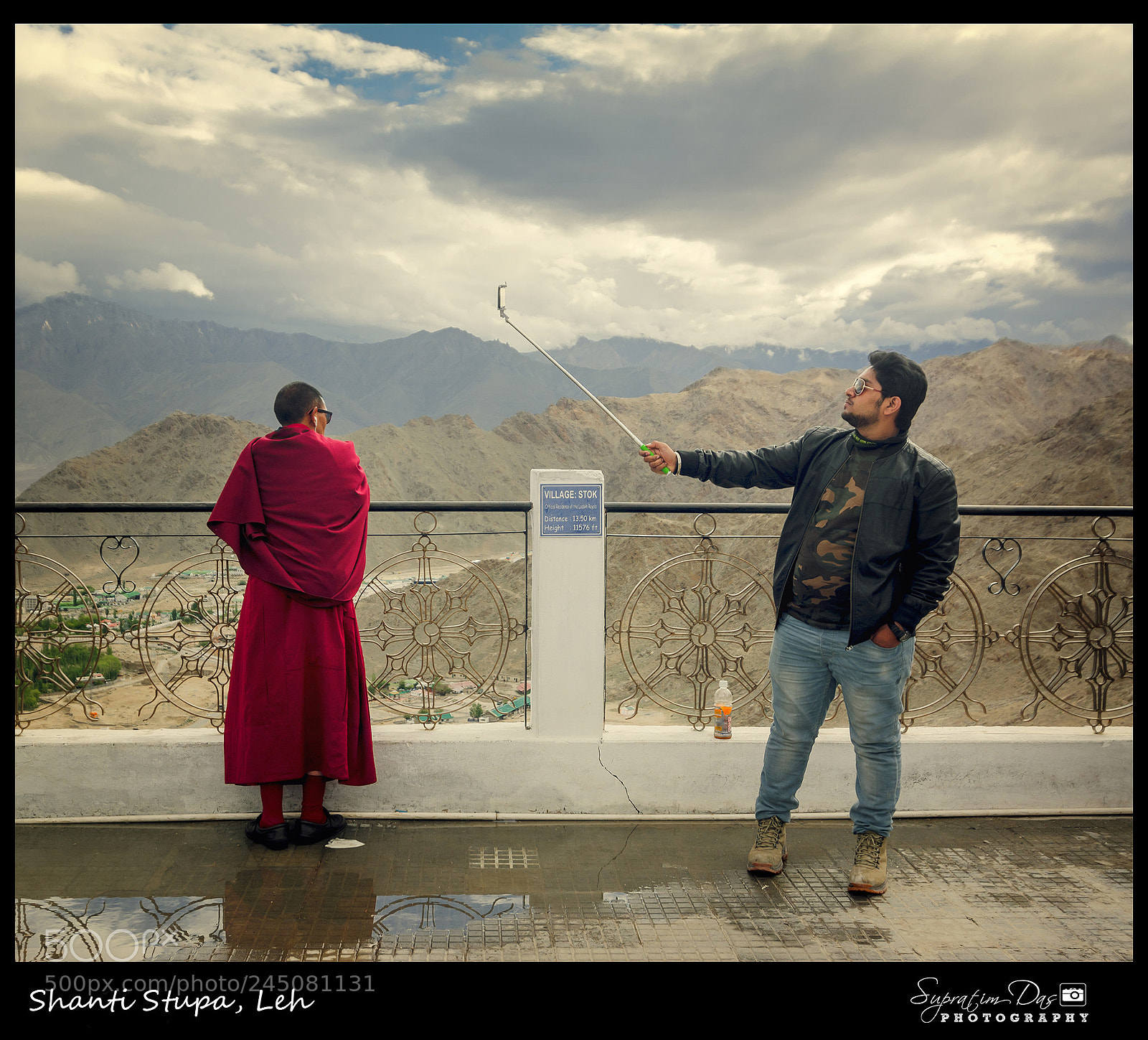 Nikon D7100 sample photo. Shanti stupa, leh photography