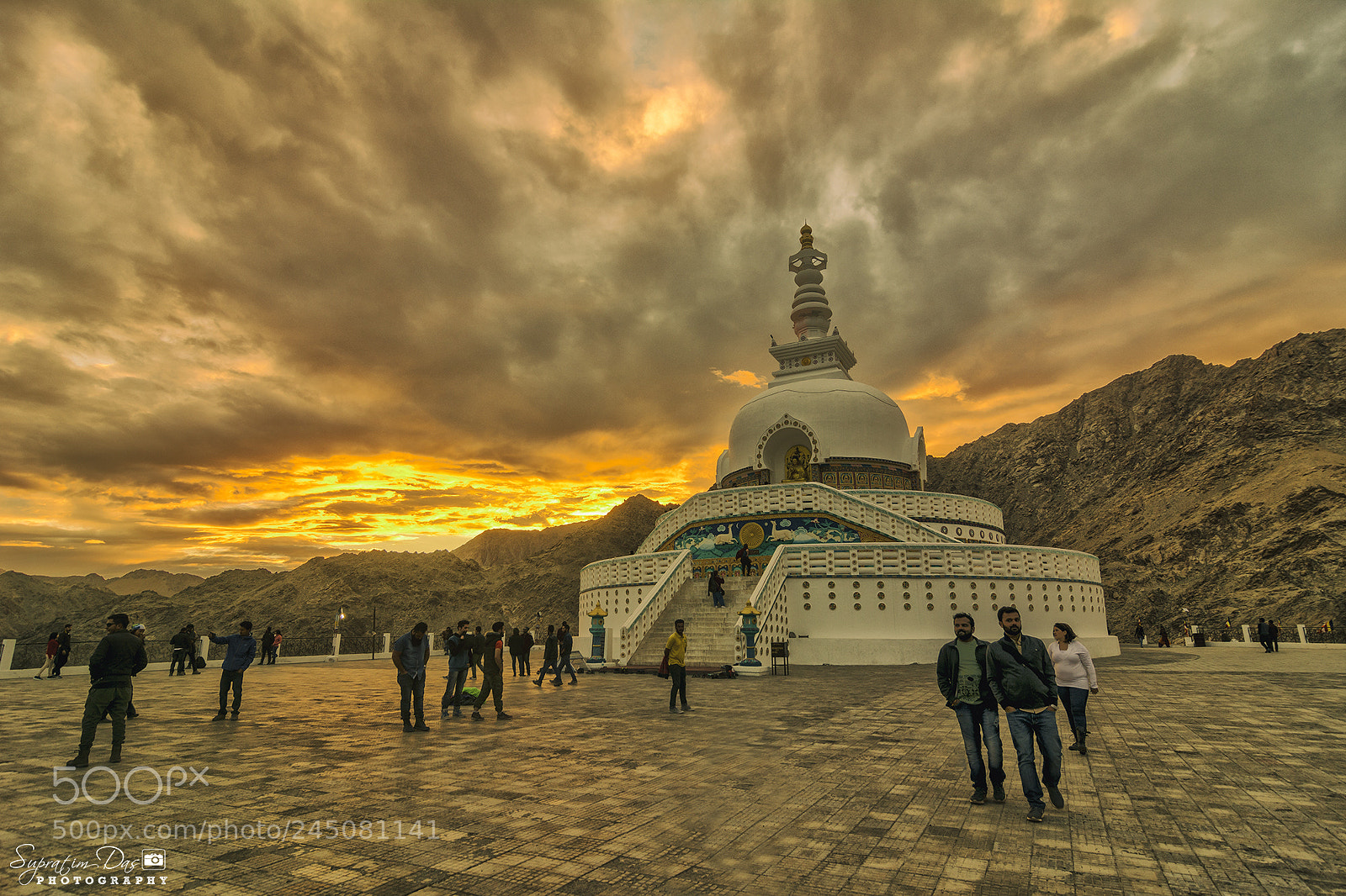 Nikon D7100 sample photo. Shanti stupa, leh photography