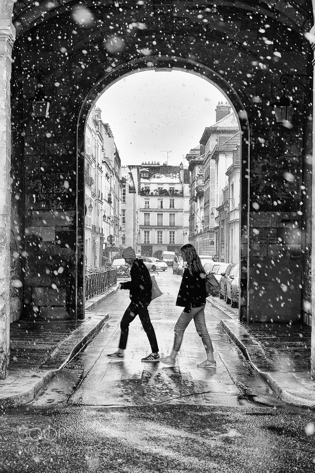 Fujifilm X-T1 sample photo. Paris place des vosges photography