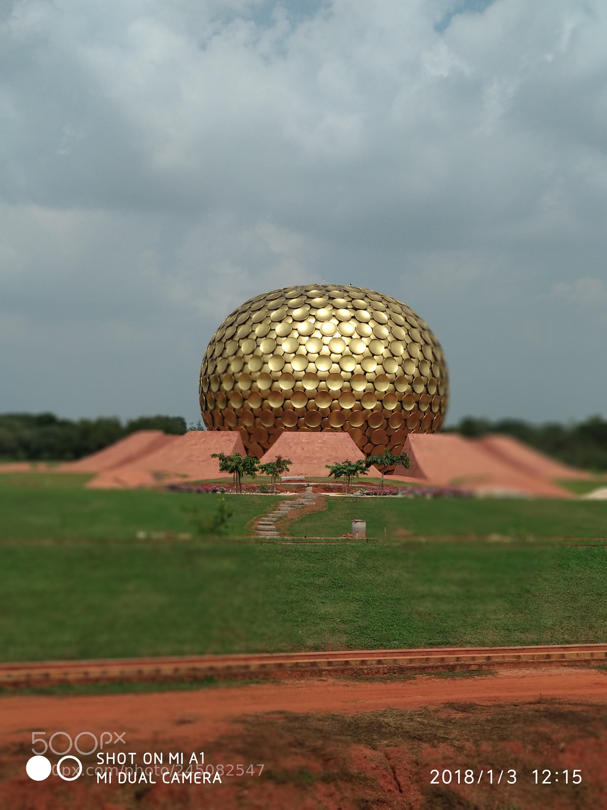 Xiaomi Mi A1 sample photo. Auroville photography