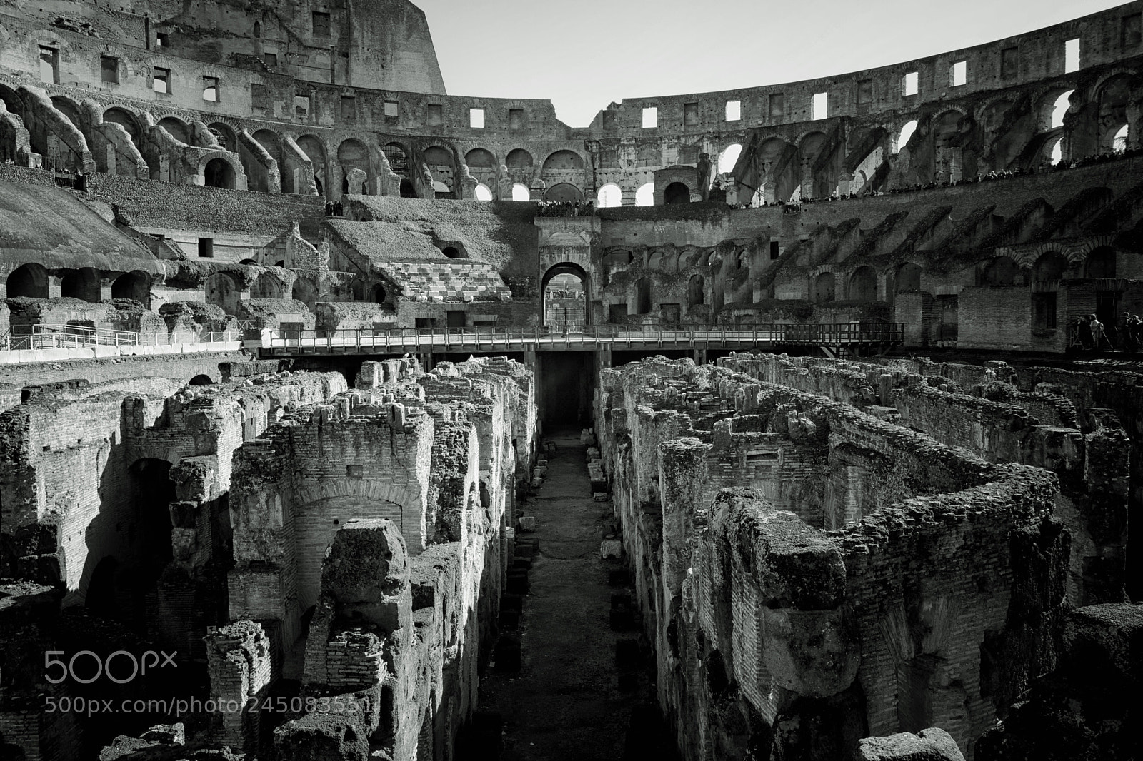 Nikon D5200 sample photo. Enter the arena photography