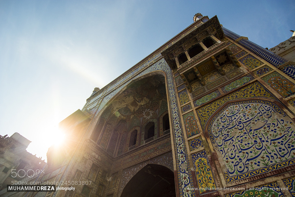 Nikon D7100 sample photo. Masjid wazir khan photography