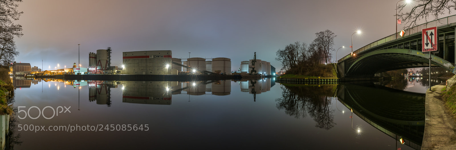 Sony a7R II sample photo. Westhafen berlin als panorama photography