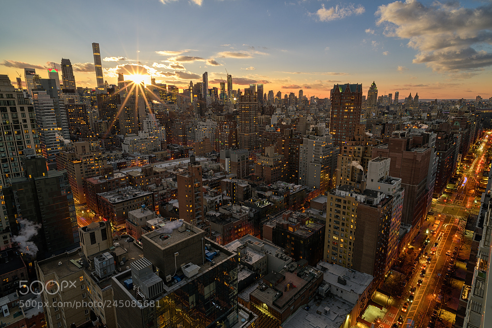 Nikon D850 sample photo. Composite sunset photography