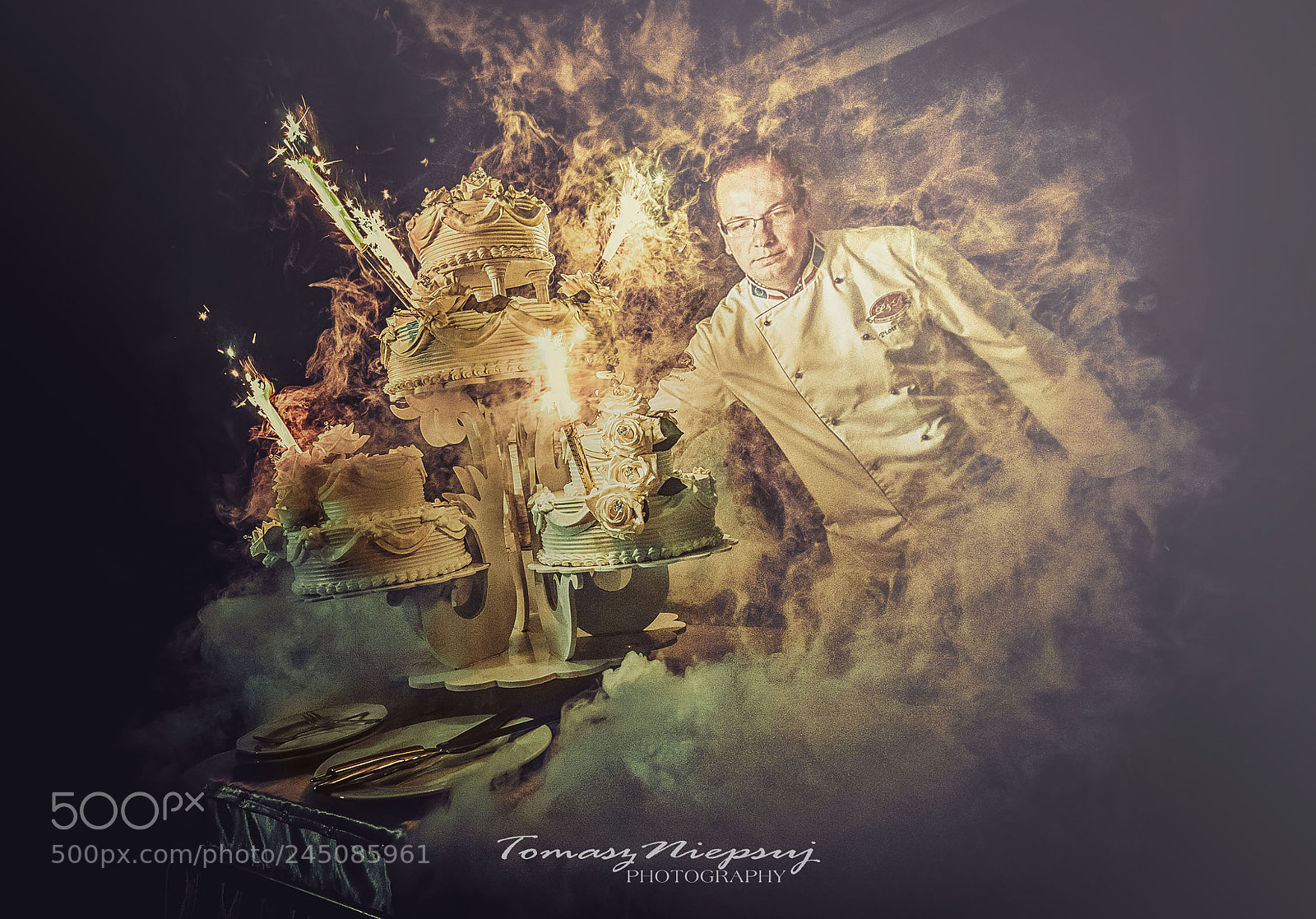 Nikon D600 sample photo. Wedding cake photography