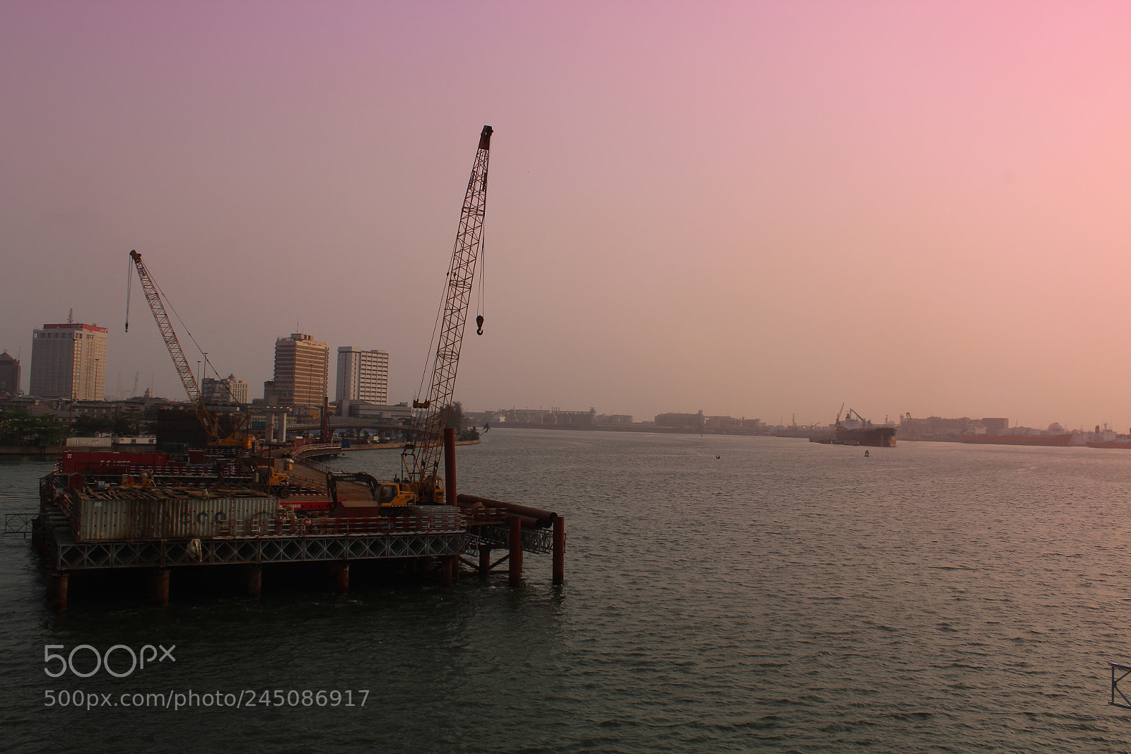 Canon EF-S 18-55mm F3.5-5.6 III sample photo. Rail way constuction lagos photography