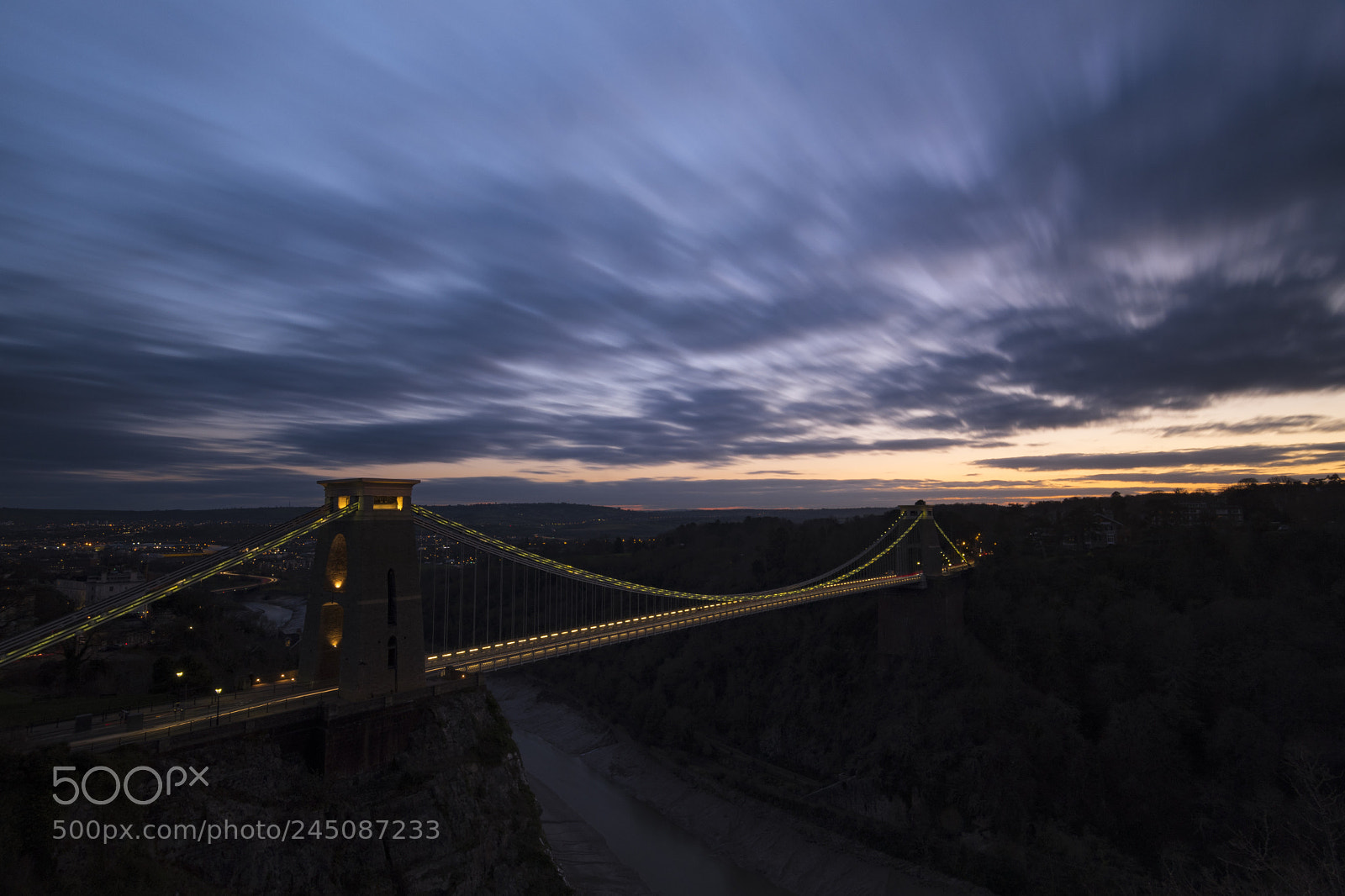 Nikon D500 sample photo. Clifton suspension bridge photography
