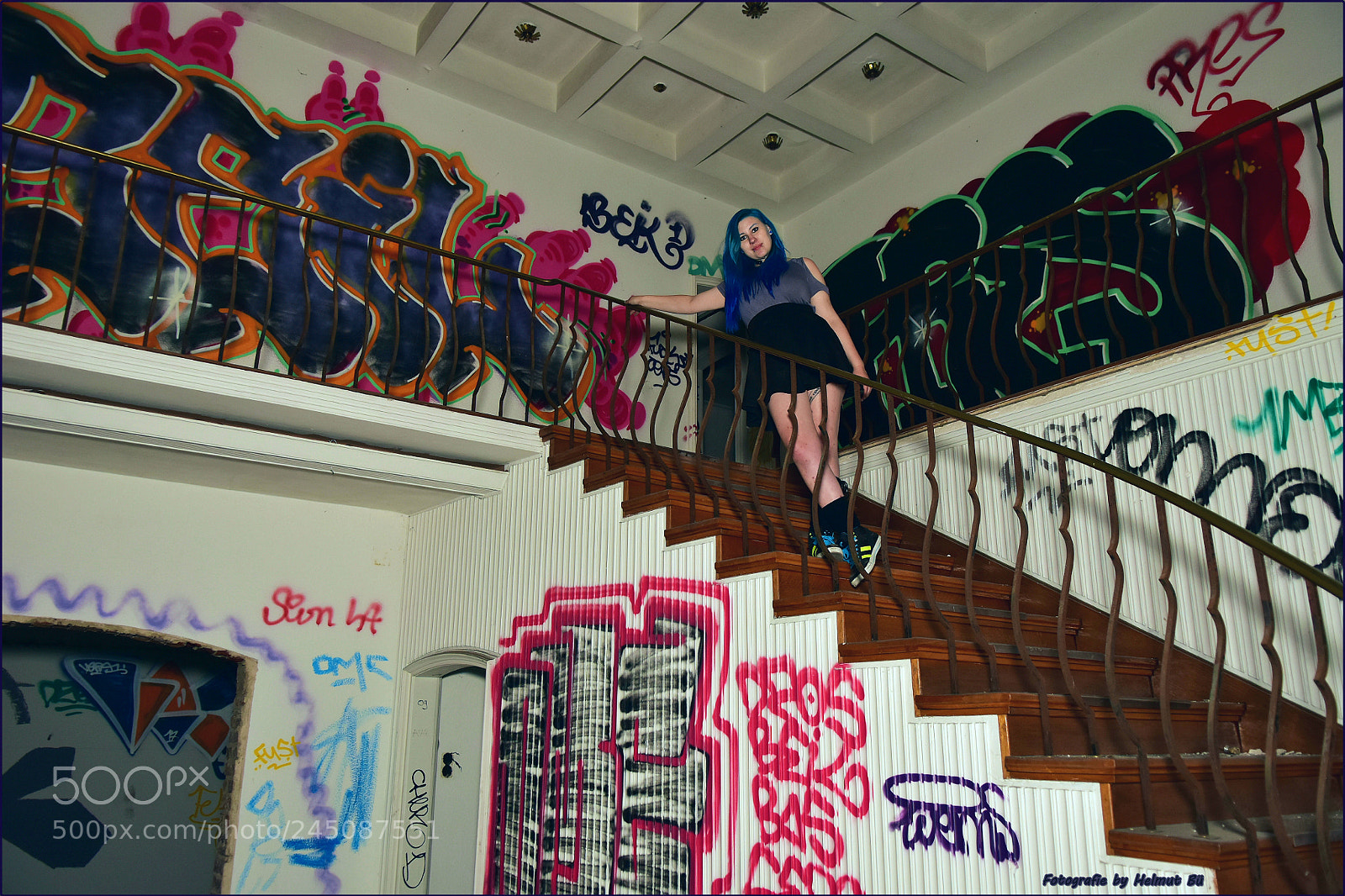 Nikon D7200 sample photo. Lost places model lyra photography