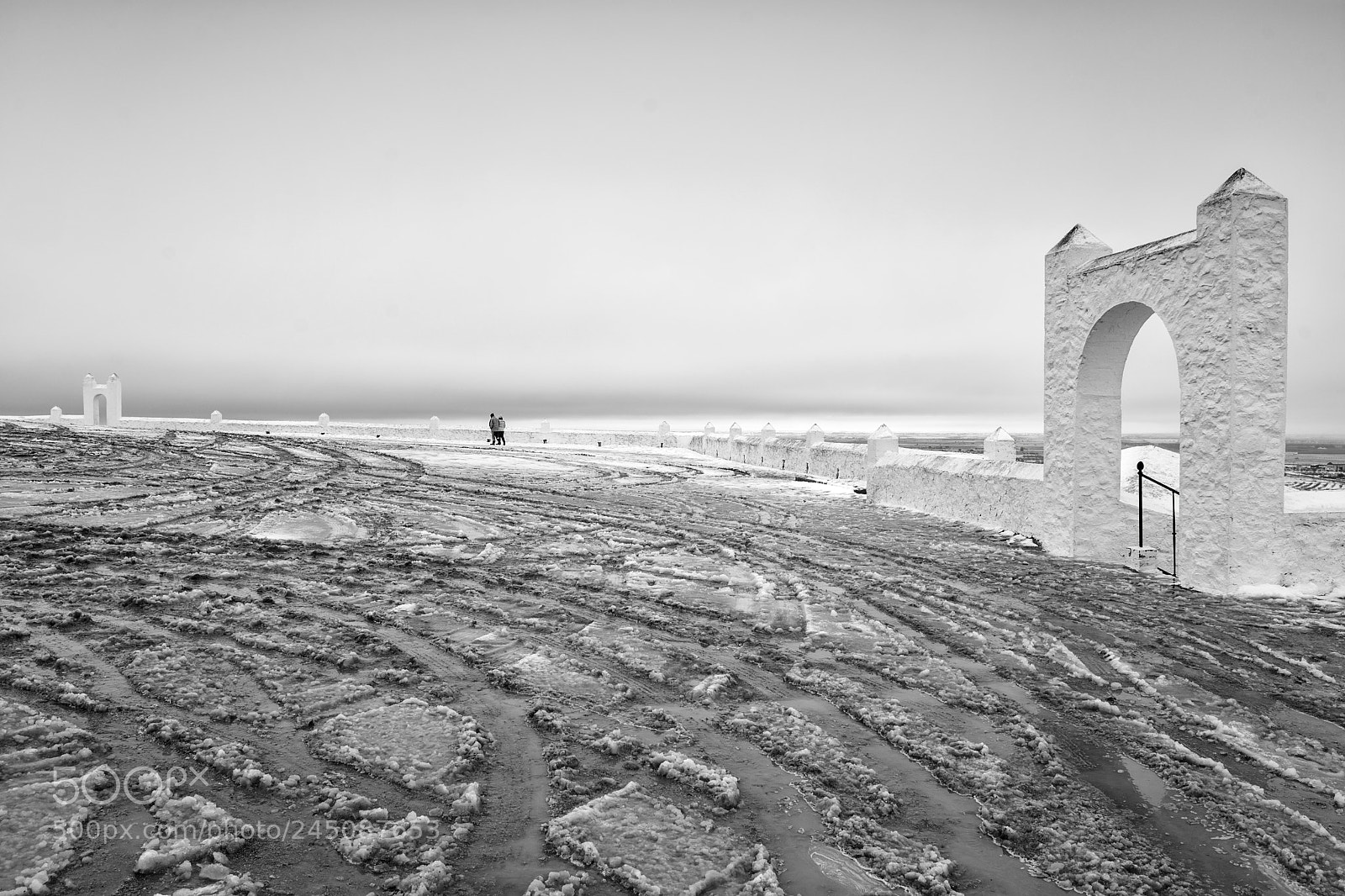 Nikon D7200 sample photo. Snow in criptana photography