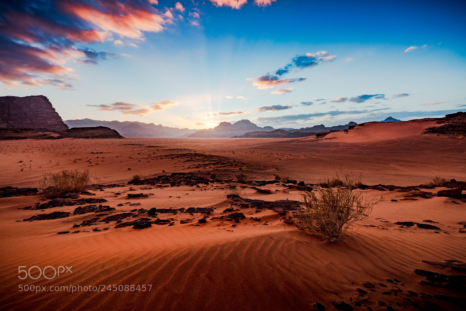 Canon EOS 5DS R sample photo. Morning view over wadi photography